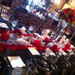 Blue Elephant Events and Catering. Flowers and decor by Laurie Andrews Design.